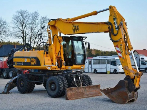 Аренда колесного экскаватора JCB JS200W
