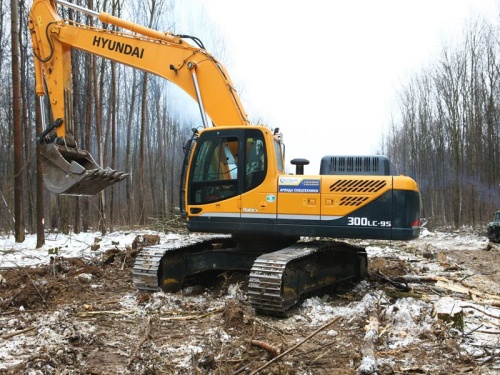 Аренда гусеничного экскаватора Hyundai R300LC-9S